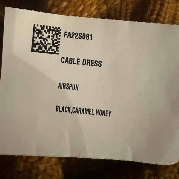 525 American Airspun Cable-knit sweater dress size L - Picture 11 of 11